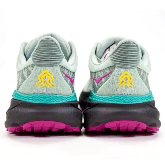 Hoka Challenger ATR 7 Womens Sz US 9.5 B Aloe Vera Black Trailing Running Shoes - Picture 11 of 13